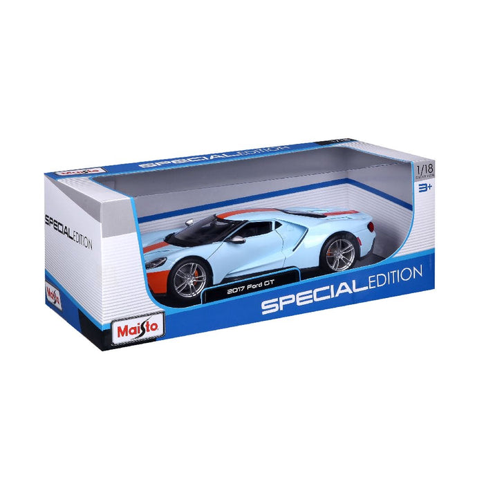 MAI31384 Maisto 1/18 SE 2019 Ford GT (Blue/Orange)