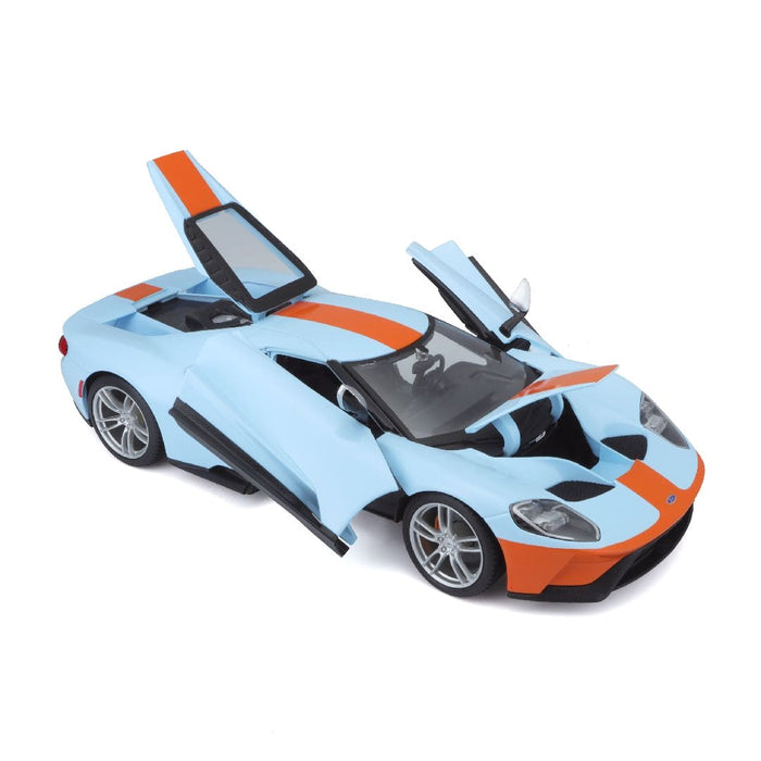 MAI31384 Maisto 1/18 SE 2019 Ford GT (Blue/Orange)