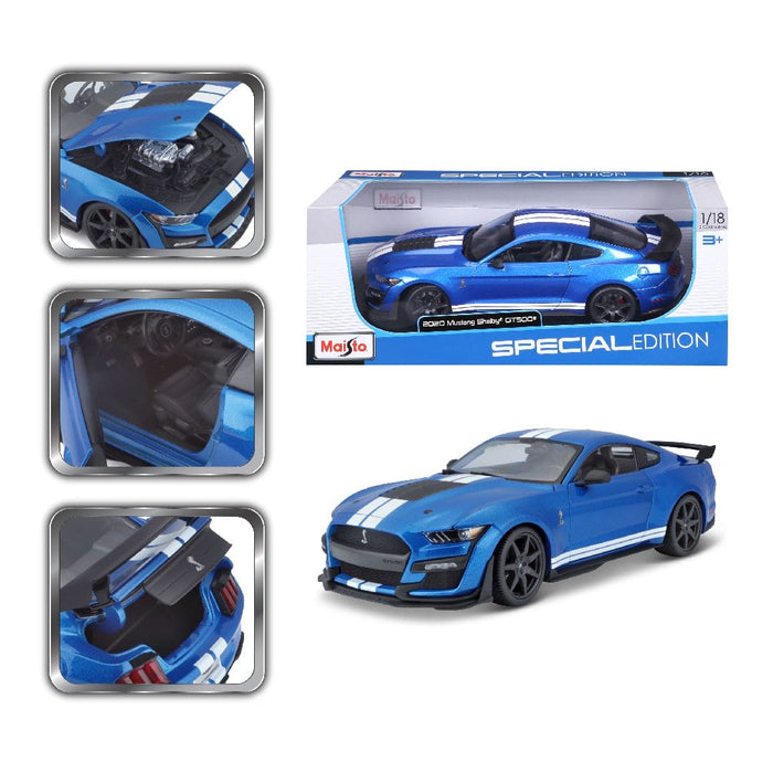 MAI31388 Maisto 1/18 SE 2020 Mustang Shelby GT500 (CFTP) (Blue)