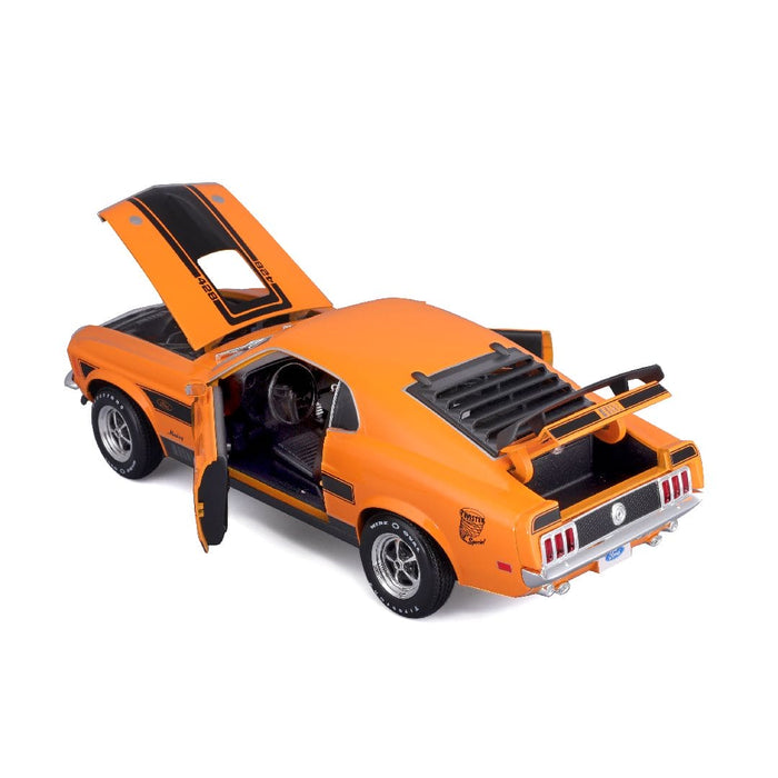 MAI31453 Maisto 1/18 SE 1970 Ford Mustang Mach 1 (Orange)