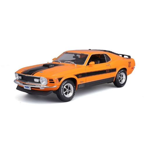 MAI31453 Maisto 1/18 SE 1970 Ford Mustang Mach 1 (Orange)