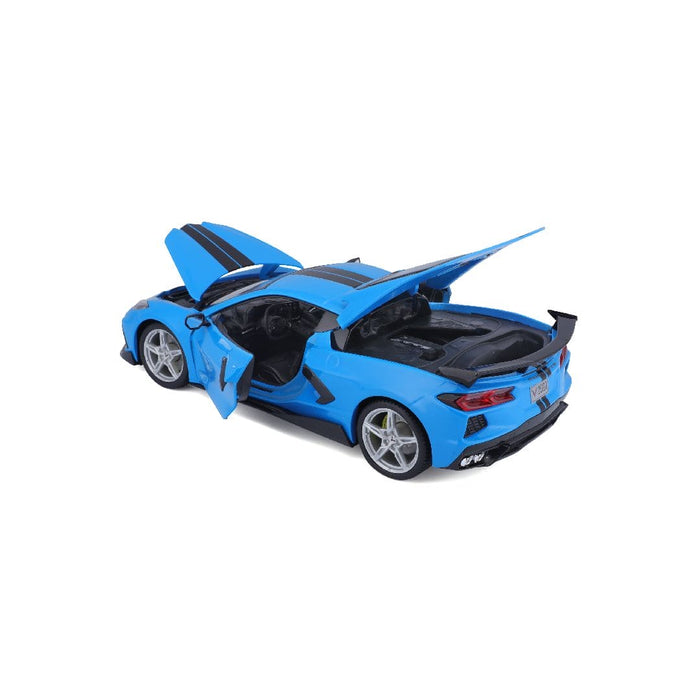 MAI31455 Maisto 1/18 SE 2020 Chev Corvette Stingray Z51 (Blue)