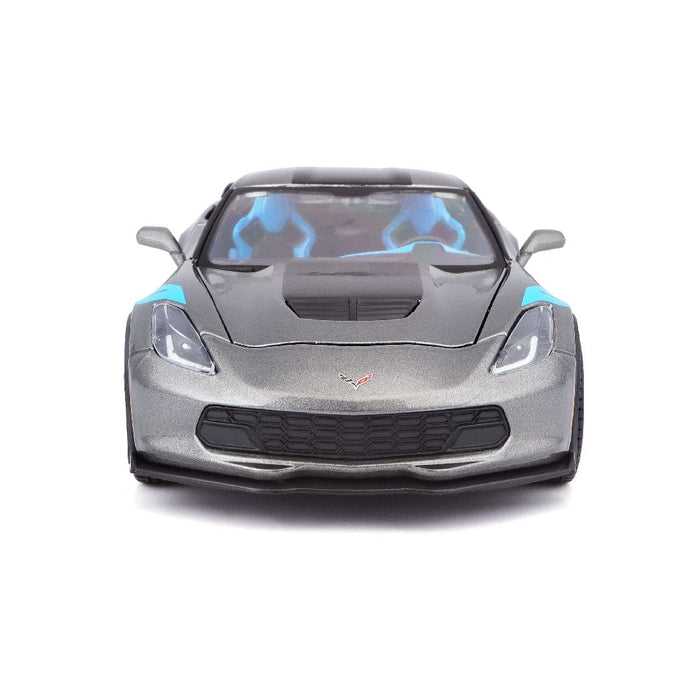 MAI31516 Maisto 1/24 SE 2017 Chevrolet Corvette Grand Sport (Grey)