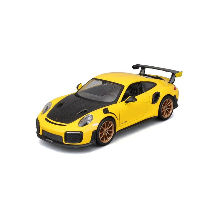 MAI31523 Maisto 1/24 SE 2018 Porsche 911 GT2 RS (Yellow/Black)