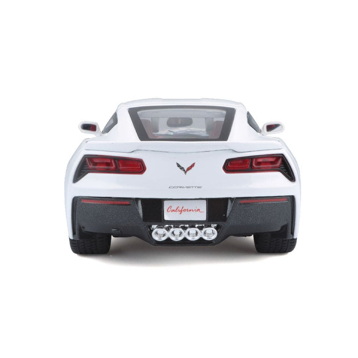 MAI31677 Maisto 1/18 SE 2014 Chevrolet Corvette Stingray Z51 (White)