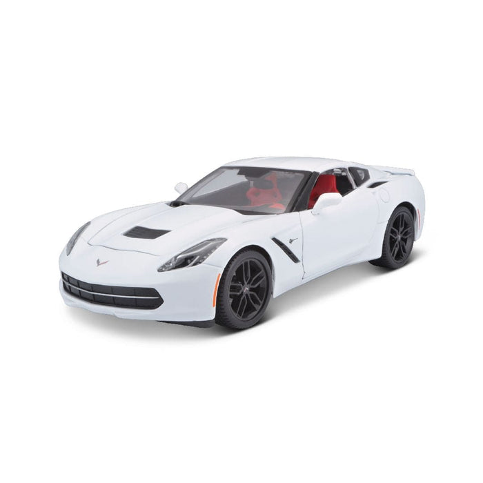 MAI31677 Maisto 1/18 SE 2014 Chevrolet Corvette Stingray Z51 (White)