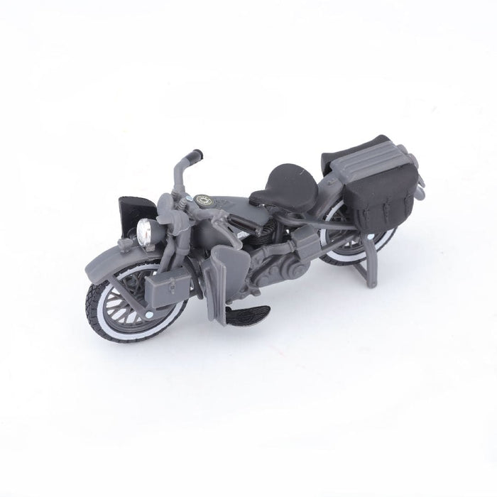 MAI32185 Maisto 1/24 H-D Custom 42 WLA Flathead + 48 Ford PU (Gray)