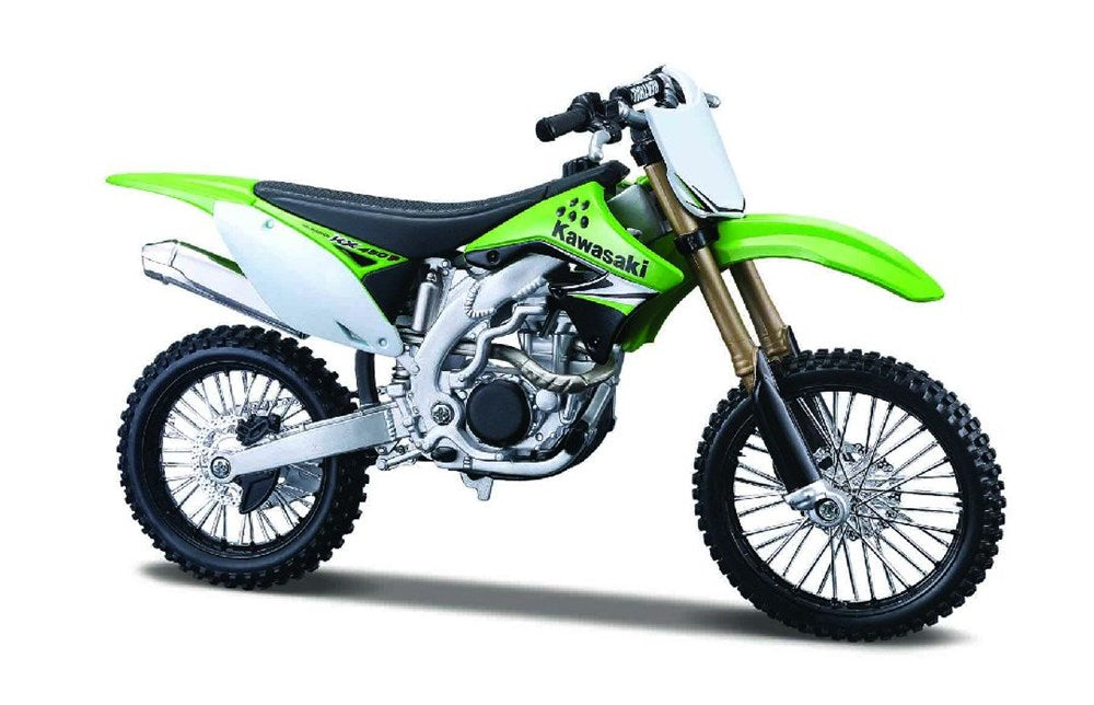 MAI39175 Maisto 1/12 AL Kawasaki KX 450F (Green)