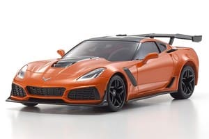 KYOMZP240OR MR-03W-MM Chevrolet Corvette ZR1, Sebring Orange Autoscale Body for Mini-Z