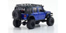 KYO32528MB Mini-Z 4x4 Series Readyset Jeep Wrangler Unlimited Rubicon w/Accessory Parts, Ocean Blue Metallic