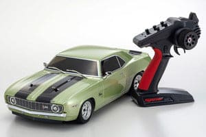 KYO34418T2 1/10 Fazer Mk2 Readyset with 1969 Chevy Camaro Z28 Body (Frost Green)