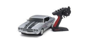 KYO34416T1C 1/10 EP Fazer Mk2 1970 Chevy Chevelle SS 454 LS6, Cortez Silver - RTR