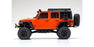 KYO32528MO Mini-Z 4x4 Series Readyset Jeep wrangler Unlimited Rubicon w/ Accessory Parts, Punk`n Metallic