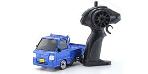 KYO66607BL First Mini-Z Subaru Sambar Kei Truck-Blue