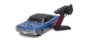 KYO34431T2 Fazer Mk2 FZ02 1967 Pontiac GTO, Tyrol Blue, 1/10 Electric 4WD