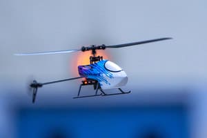 RGR6002 Volitar X RTF Micro Heli with Blue Canopy  FOR A EXTRA BATTERY PLEASE ORDER RGR6027