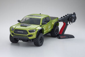 KYO34703T2 1/10 2021 Toyota Tacoma TRD Pro Electric Lime 4WD KB10L Readyset
