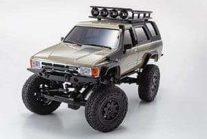 KYO32524SY Mini Z 4x4 Toyota 4Runner, Quick Sand, w/ Roof Rack, MX-01 Readyset