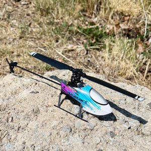 RGR6002 Volitar X RTF Micro Heli with Blue Canopy  FOR A EXTRA BATTERY PLEASE ORDER RGR6027