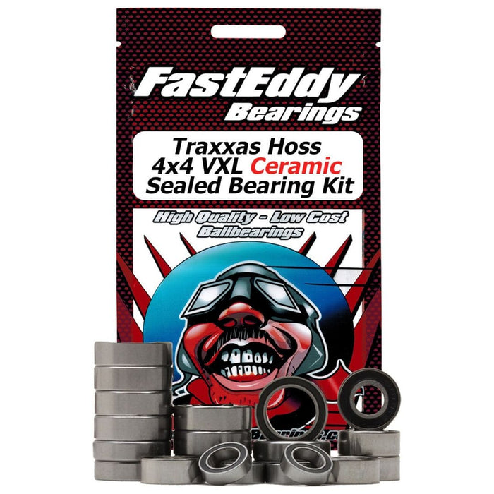 TFE6290 Fast Eddy Traxxas Hoss 4x4 VXL Ceramic Sealed Bearing Kit