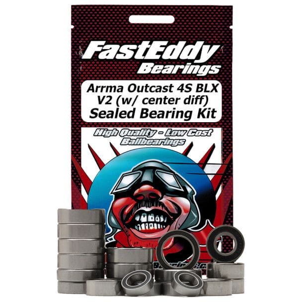 TFE9007 Arrma Outcast 4S BLX V2 (w/ center diff) Sealed Bearing Kit