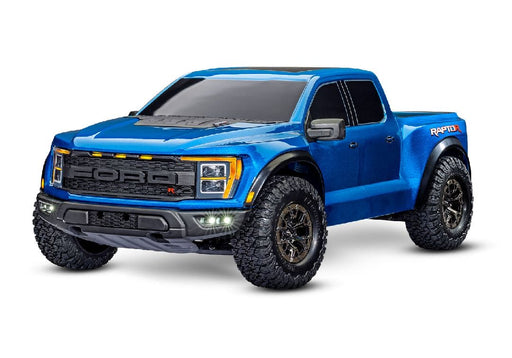 TRA101076-4BLUE Traxxas Ford Raptor R - Metallic Blue **Sold Separately YOU will need this part #TRA2994   to run this truck