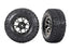 TRA10187-BLKCR Traxxas BFGoodrich All-Terrain T/A KO2 Premounts (2) (4WD F/R)