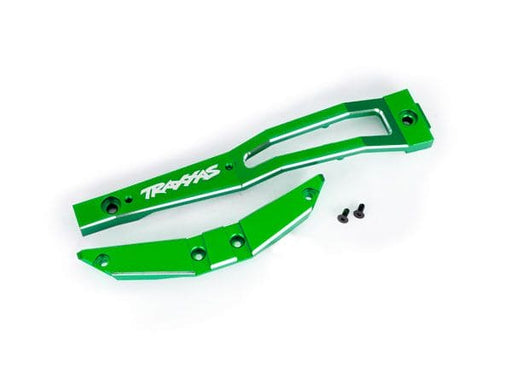 TRA10221-GRN Traxxas Chassis brace, front (green-anodized)