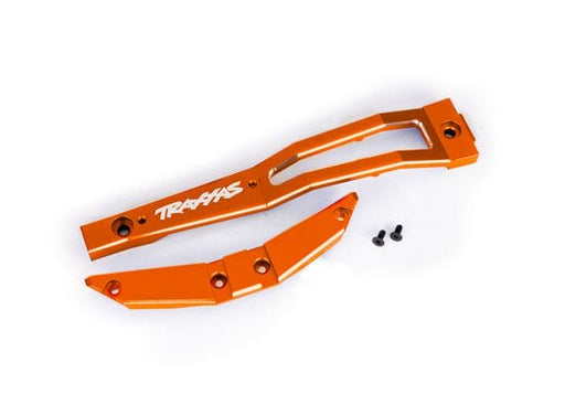 TRA10221-ORNG Traxxas Chassis brace, front (orange-anodized)