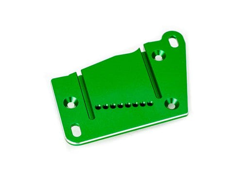 TRA10263-GRN Traxxas Motor mount cap, 6061-T6 aluminum (green-anodized)