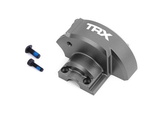 TRA10287-GRAY Traxxas Cover, gear (gray-anodized 6061-T6 aluminum)