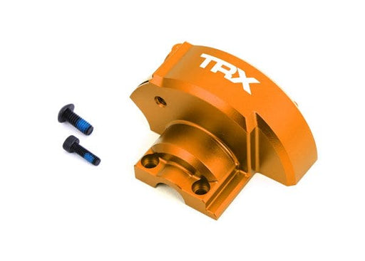 TRA10287-ORNG Traxxas Cover, gear (orange-anodized 6061-T6 aluminum)