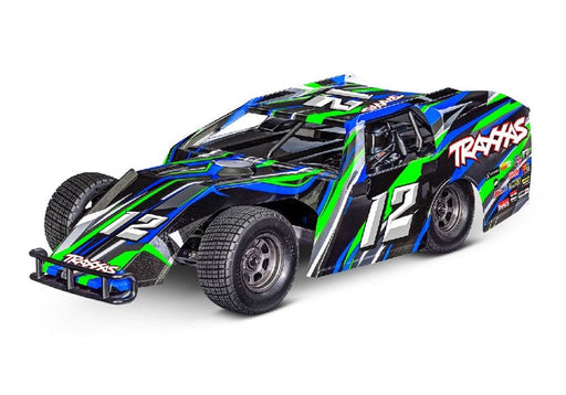 TRA104354-74GREEN Traxxas 1/10 MudBoss BL-2S with Clipless Body - Green