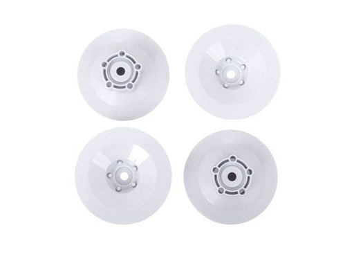 TRA10457-WHT Traxxas Wheel discs (white) (4)