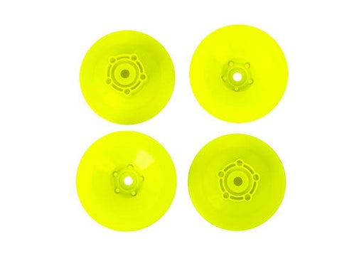 TRA10457-YLW Traxxas Wheel discs (yellow) (4)