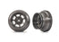 TRA10471 Traxxas Wheels, dirt oval, graphite gray (2) (2WD front only)