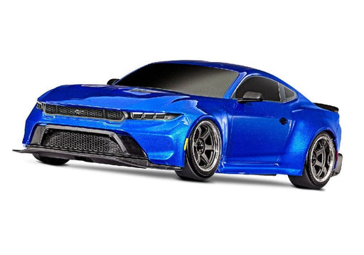 TRA105237-4BLUE Traxxas 4-Tec 2024 Ford Mustang Drift - Blue **Sold Separately you will need TRA2992 to run this