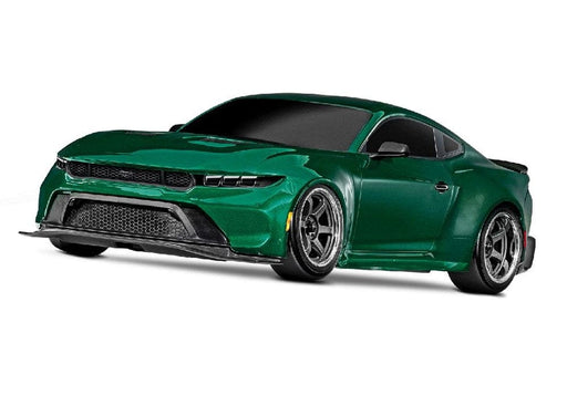 TRA105237-4GREEN Traxxas 4-Tec 2024 Ford Mustang Drift - Green **Sold Separately you will need TRA2992 to run this