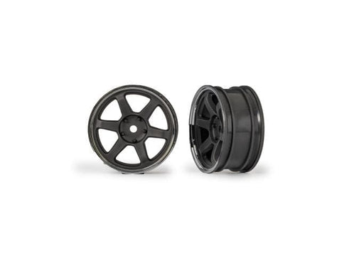 TRA10571 Traxxas Wheels 1.9 Six Spoke Gray Frnt