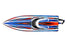 TRA106064-4BLUE Traxxas Disruptor High-Performance Boat, 4S VXL - Blue