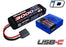 TRA2985-2S Traxxas Battery/Charger Completer Pack (Includes #2985 & #2827X)