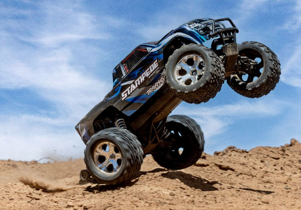 TRA36354-4BLUE Traxxas 1/10 Stampede 2WD BL-2S HD Clipless - Blue ***SOLD SEPARATELY you will need TRA2985 & TRA2827X to run this truck**