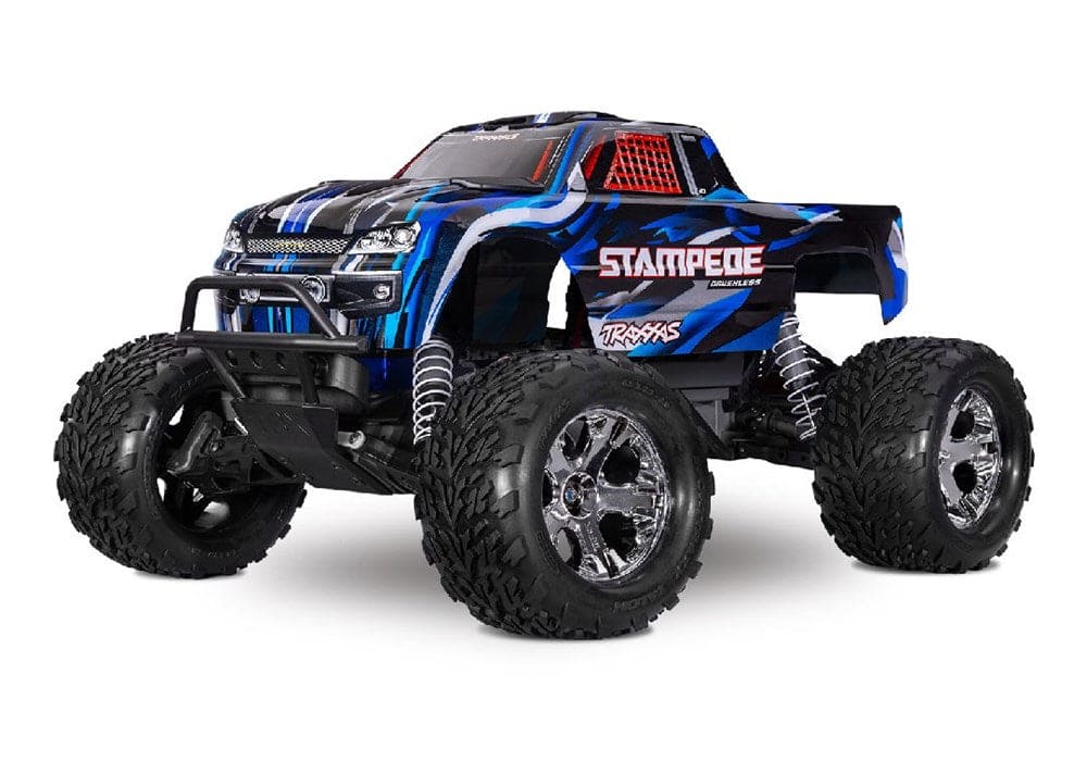 TRA36354-4BLUE Traxxas 1/10 Stampede 2WD BL-2S HD Clipless - Blue ***SOLD SEPARATELY you will need TRA2985 & TRA2827X to run this truck**