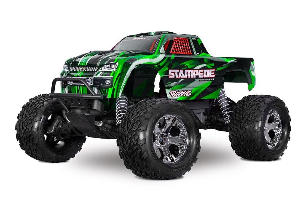 TRA36354-4GREEN Traxxas 1/10 Stampede 2WD BL-2S HD Clipless - Green***SOLD SEPARATELY you will need TRA2985 & TRA2827X to run this truck**