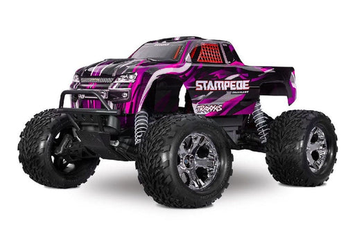 TRA36354-4PINK Traxxas 1/10 Stampede 2WD BL-2S HD Clipless - Pink ***SOLD SEPARATELY you will need TRA2985 & TRA2827X to run this truck**