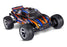 TRA37354-4ORANGE Traxxas 1/10 Rustler 2WD BL-2S Clipless - Orange**** Free battery and charger with the purchase of this truck. DEAL ENDS 03/31/25