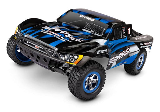 TRA58234-8BLUE Traxxas 1/10 Slash ExtremeHD 2wd RTR - Blue **QUCK CHARGER &LONG RUN TIME BATTERY ORDER PART # TRA2992**