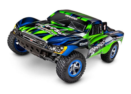 TRA58234-8GREEN Traxxas 1/10 Slash ExtremeHD 2wd RTR - Green **QUCK CHARGER &LONG RUN TIME BATTERY ORDER PART # TRA2992**