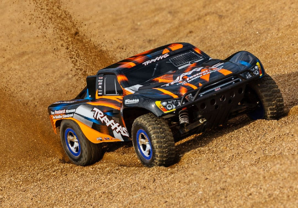 TRA58234-8ORANGE Traxxas 1/10 Slash ExtremeHD 2wd RTR - Orange**QUCK CHARGER &LONG RUN TIME BATTERY ORDER PART # TRA2992**