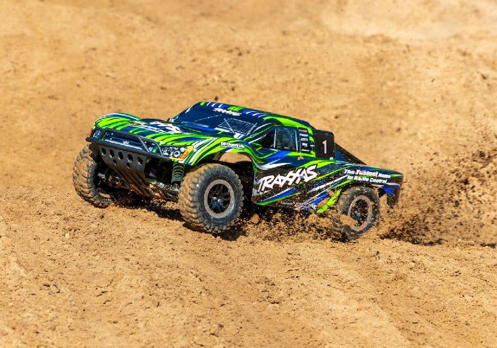 TRA58334-4 GREEN 1/10 Slash 2WD, BL-2s HD Brushless, Clipless - Green ***SOLD SEPARATELY you will need TRA2985 & TRA2827X to run this truck**